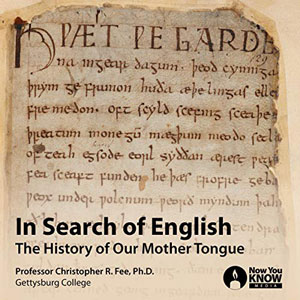 Book cover for In Search of English: The History of Our Mother Tongue