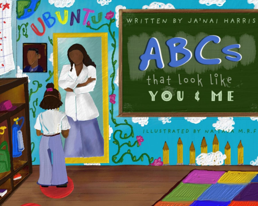 Cover of the ABCs that look like you and me