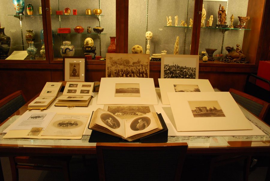 Image of the Civil War Archives table