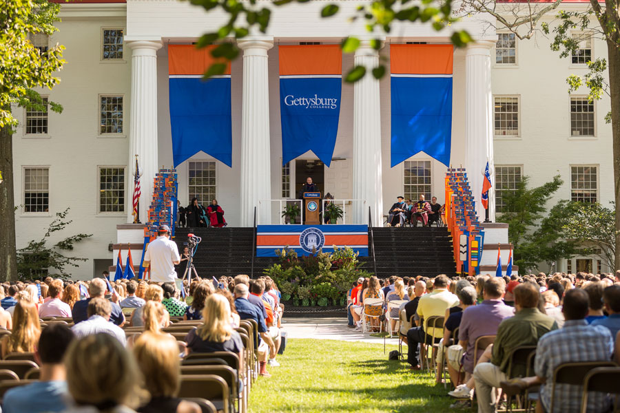 Convocation for the Class of 2021 in August 2017