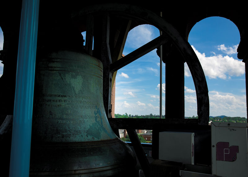 Bell in Glatfelter Hall