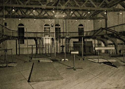 Gymnasium in Linnean Hall