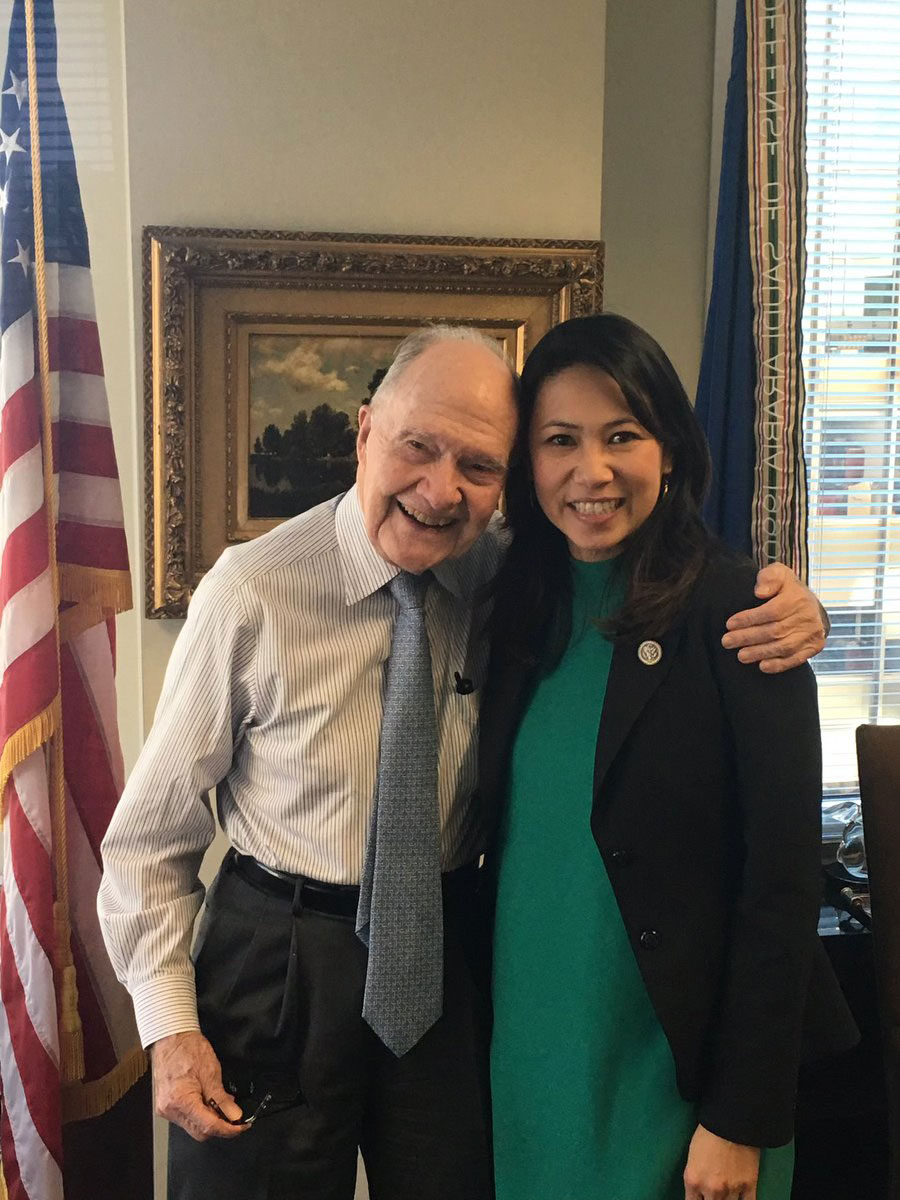 Murphy pictured with Brent Scowcroft, former U.S. national security advisor