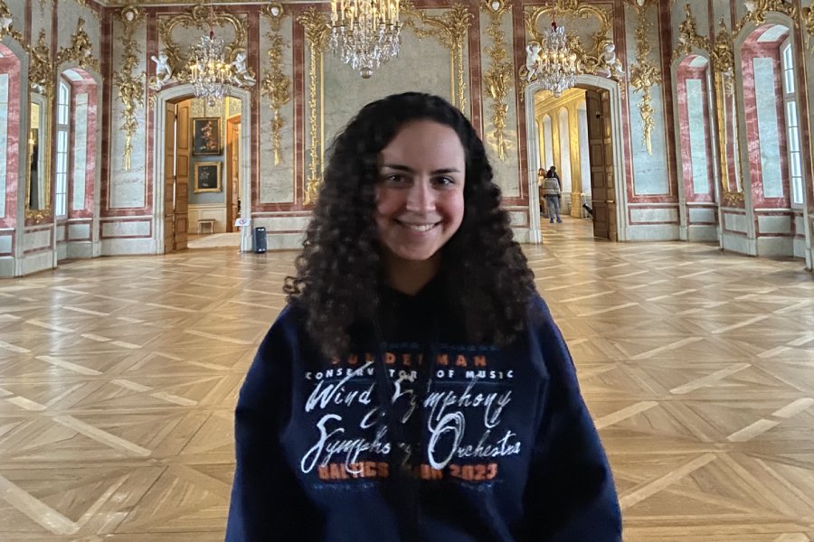 Natalie at Rundale Palace