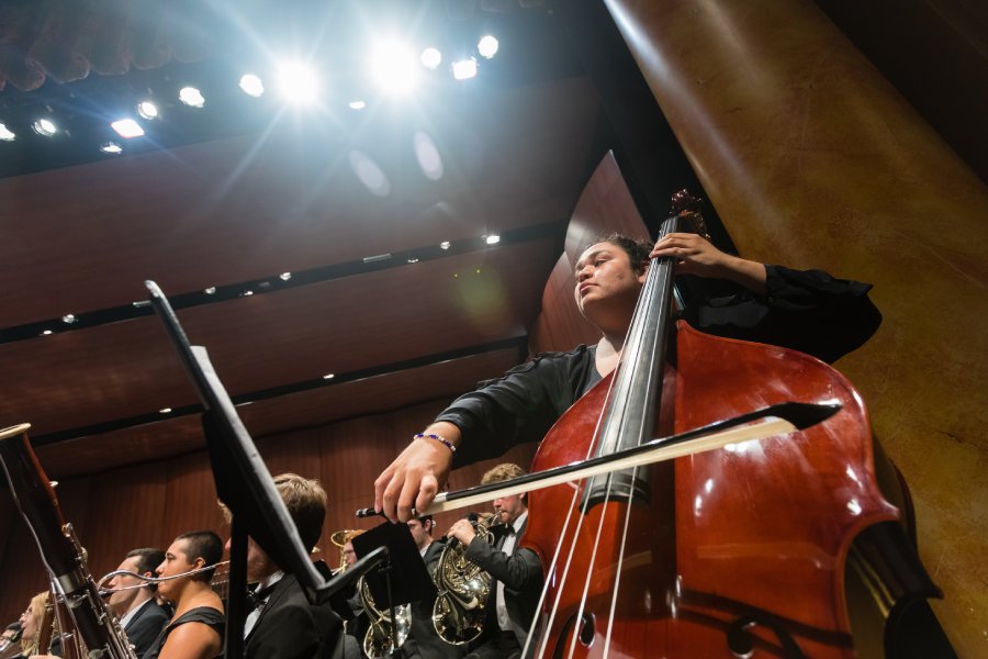 A performance at the Sunderman Conservatory