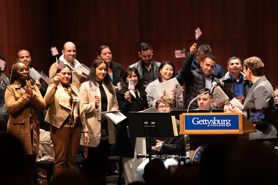 United States Naturalization and Citizenship ceremony