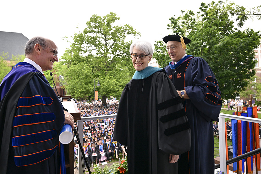 Wendy Sherman receives an honorary degree