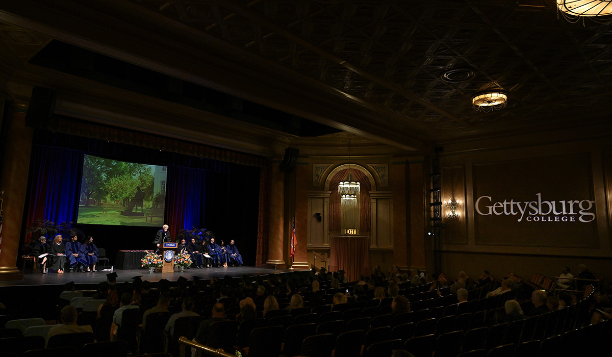 The Inaugural Master’s Commencement