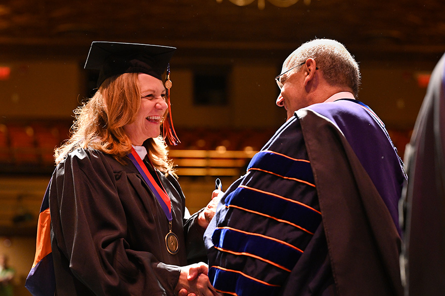 Gettysburg College graduation ceremony