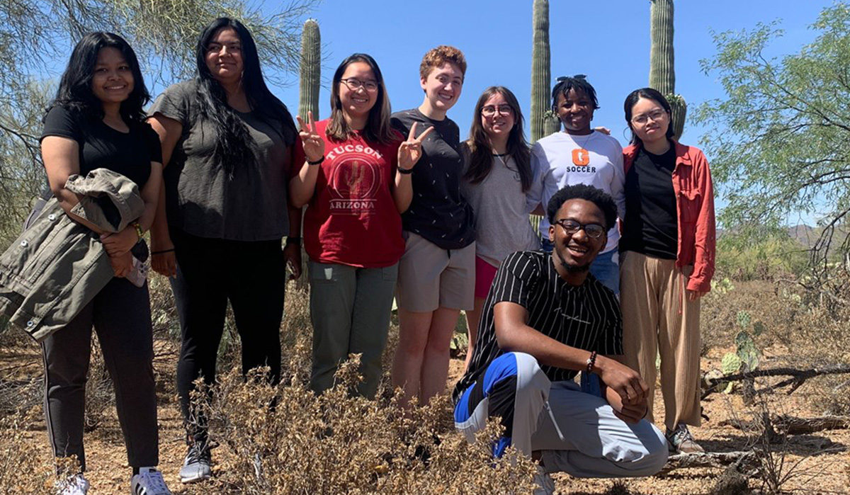 A group of CPS Fellows in Tucson, Arizona