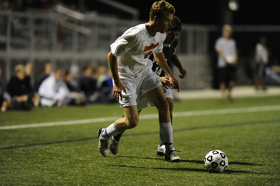 Richard Kampert playing soccer