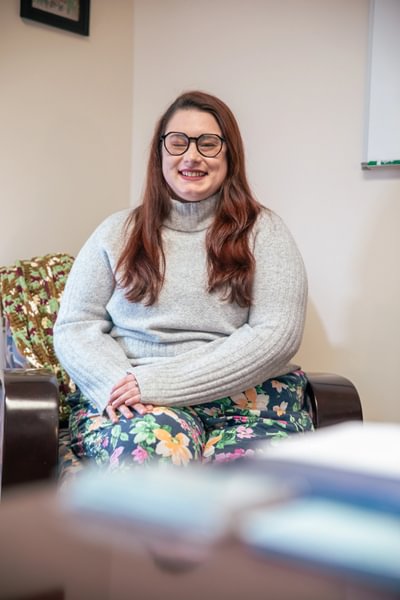 Co-curricular advisor Dani Delcini
