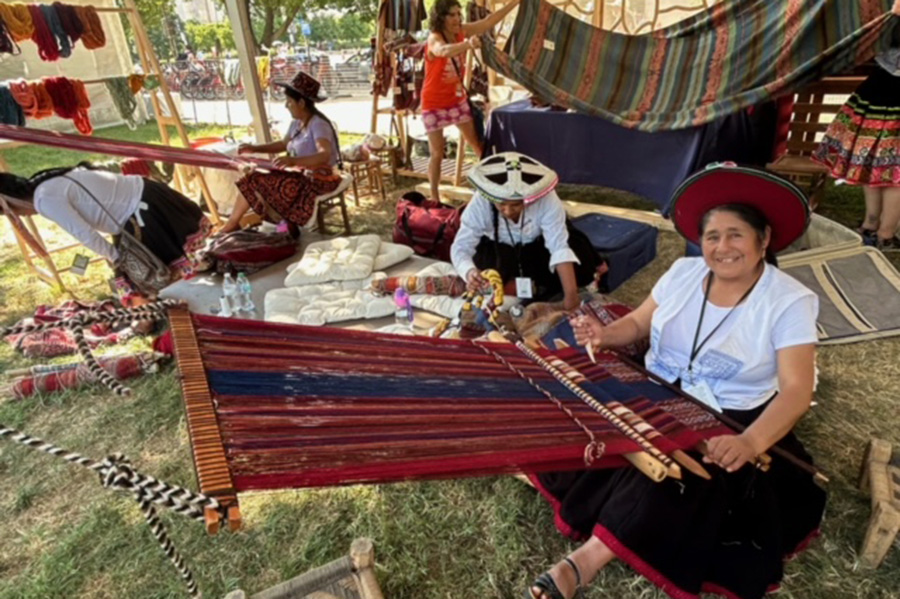 The Folklife Festival showcasing indigenous cultures and practices around the world