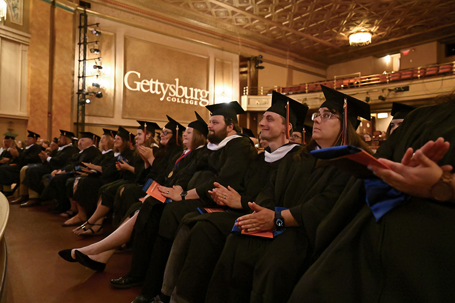 A group of graduates