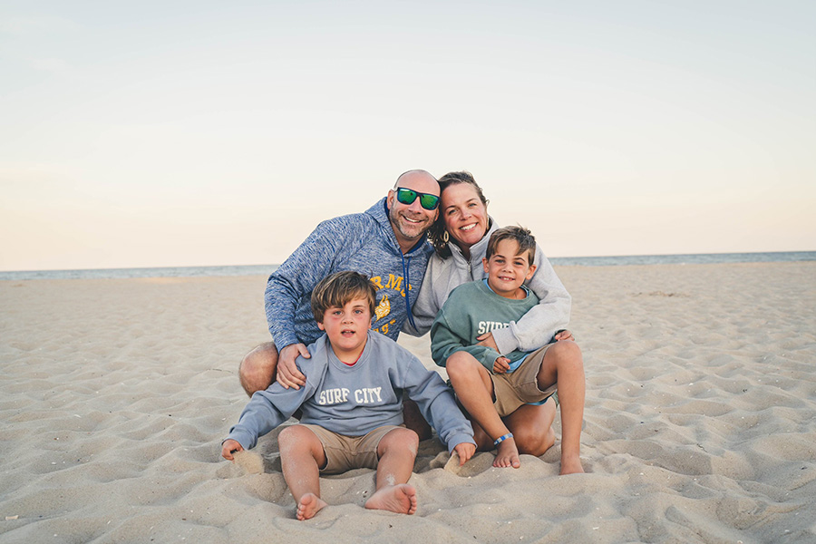 Hart and family