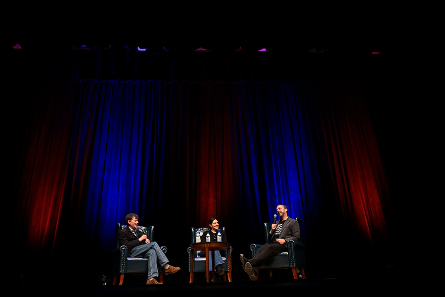 Ken Burns, Sarah Botstein and Jake Boritt