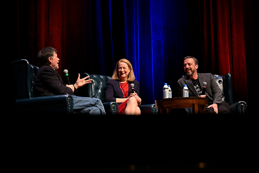 Ken Burns and Susan Eisenhower