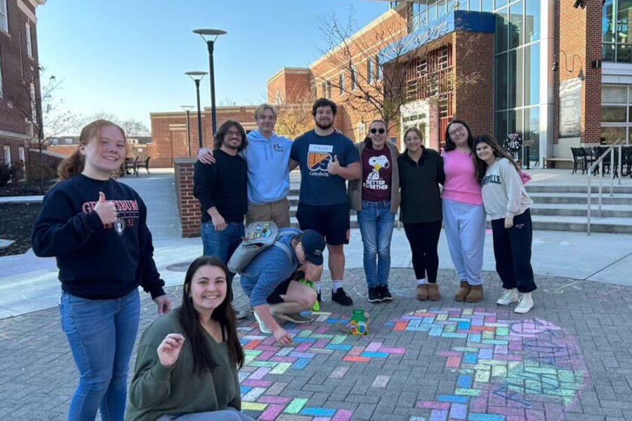 Alpha Phi Omega and Phi Gamma Delta