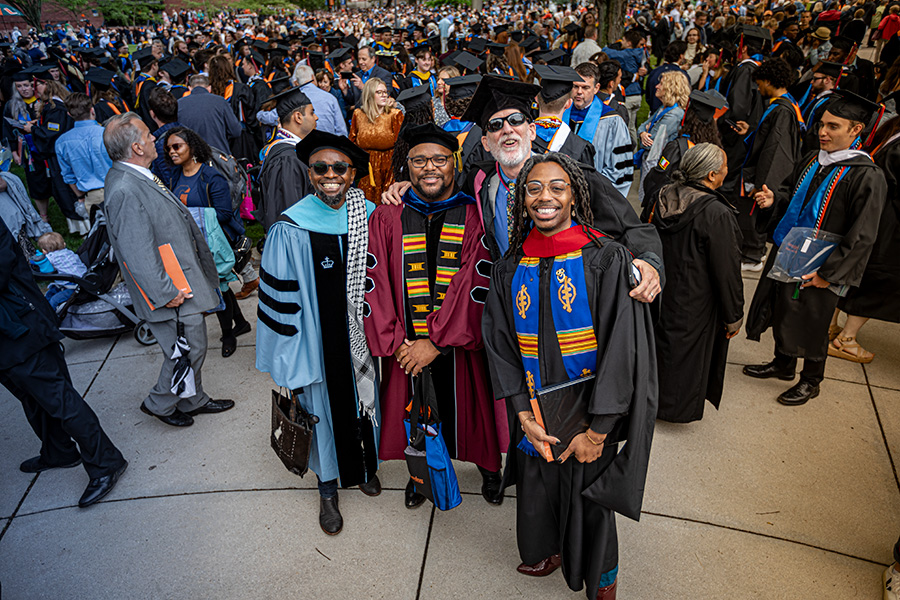 Prof. Williams with other people