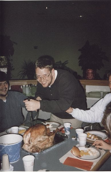 A photo of Servo Thanksgiving in 1997
