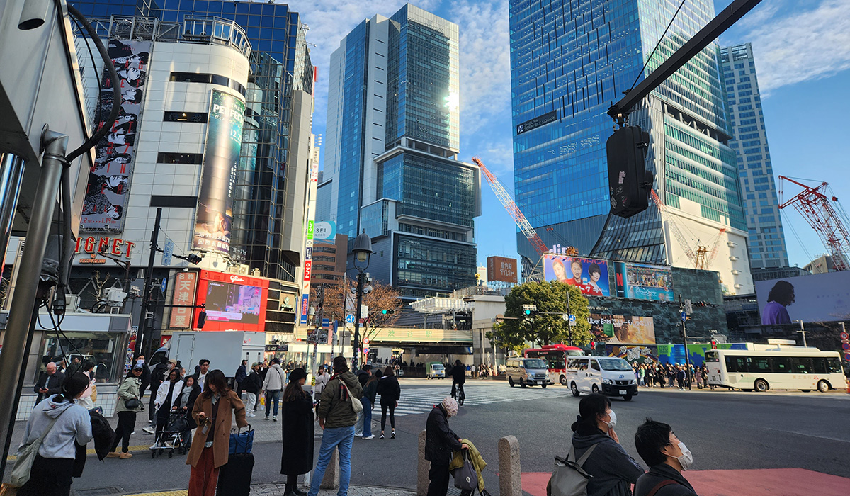 Tokyo’s Shibuya Crossing