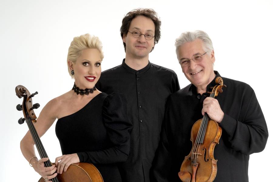 The renowned Zukerman Trio will perform at Gettysburg College’s Paul Recital Hall on Friday, February 7, at 8 p.m
