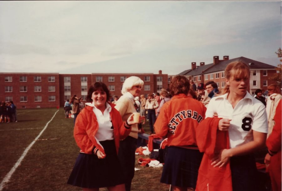 Cantele prepares for a game at Memorial Field.