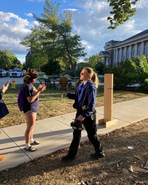 Officer Emma Taylor leads alcohol awareness program.