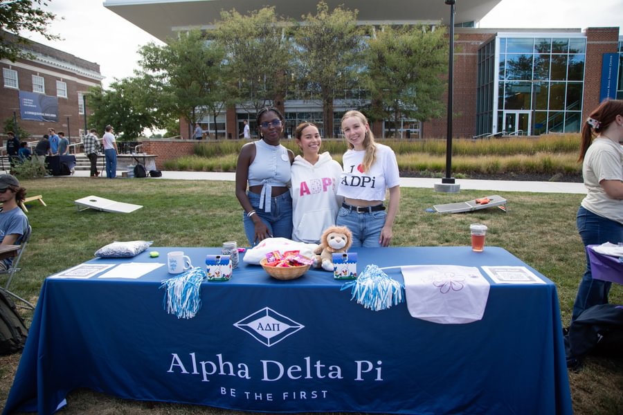 Alpha Delta Pi is one of 16 Greek organizations at Gettysburg.
