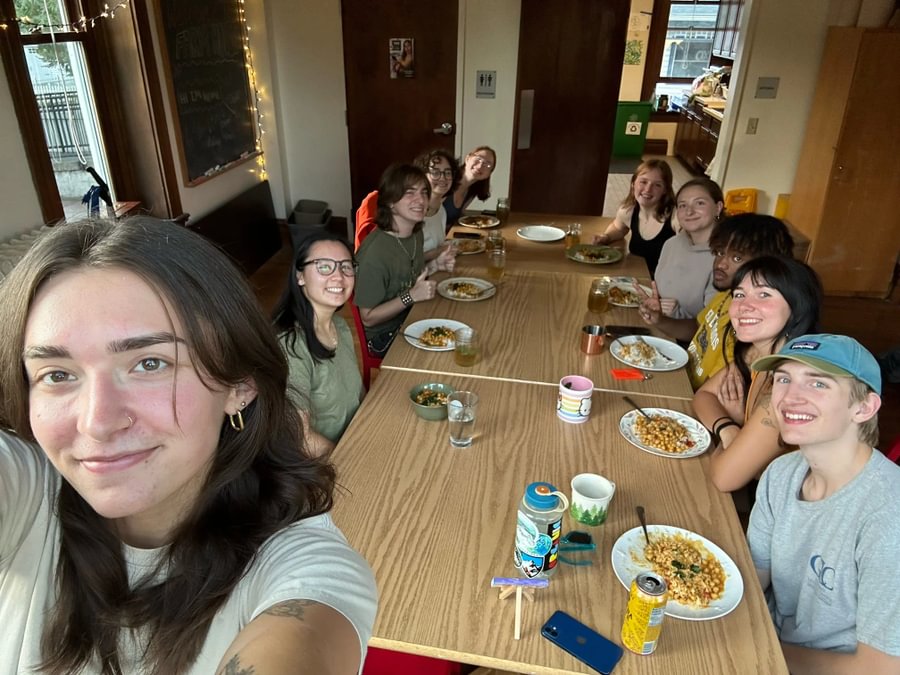 Zoe Koutsokostas ’25 at Farm House.