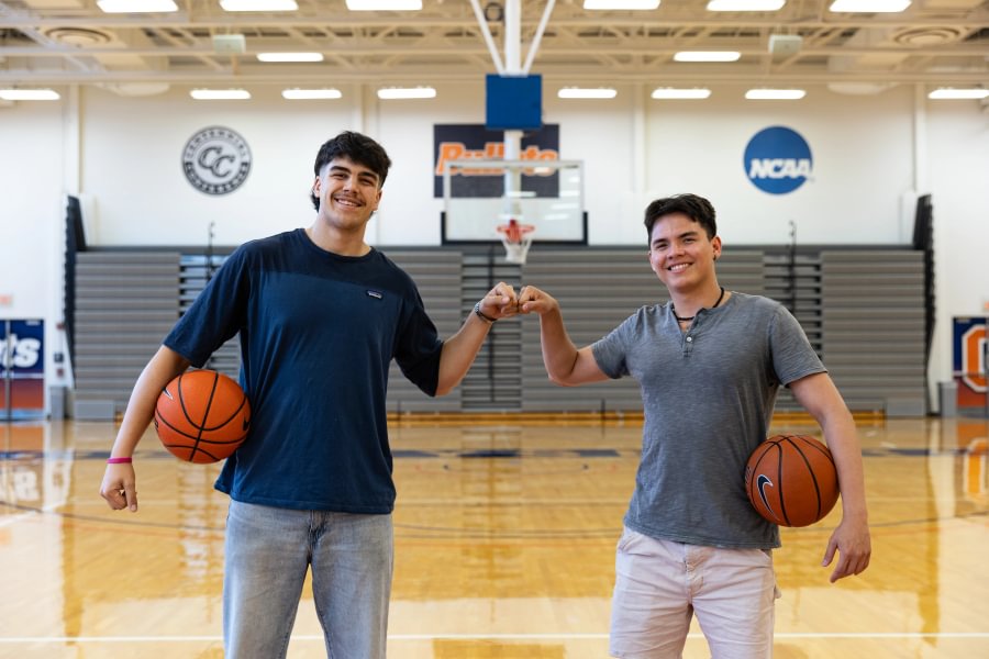 Axel Barrantes ’26 and Lucio Correa ’29