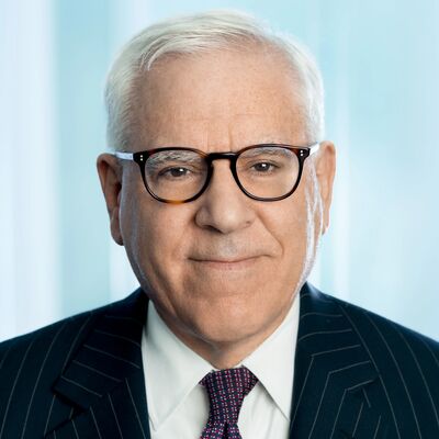 Headshot of  David M. Rubenstein.