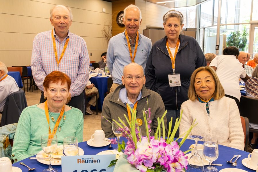 Craig &rsquo;66 and Susan Disher joined members of the Class of 1966 for their 60th Reunion this past May.