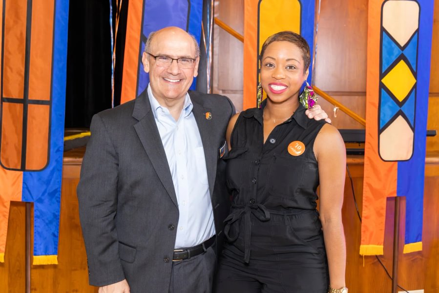 Jaclynn Cross ’10 was the recipient of a Young Alumni Achievement Award for Service during Reunion Weekend on May 31, 2025.