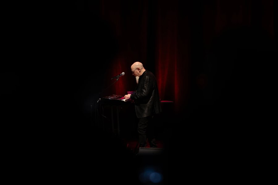 Jordan Rudess performs with JamBot, an AI-driven musical partner.