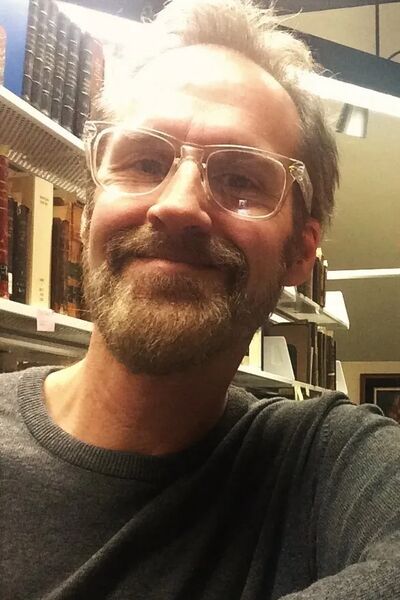 Archives Assistant Devin McKinney