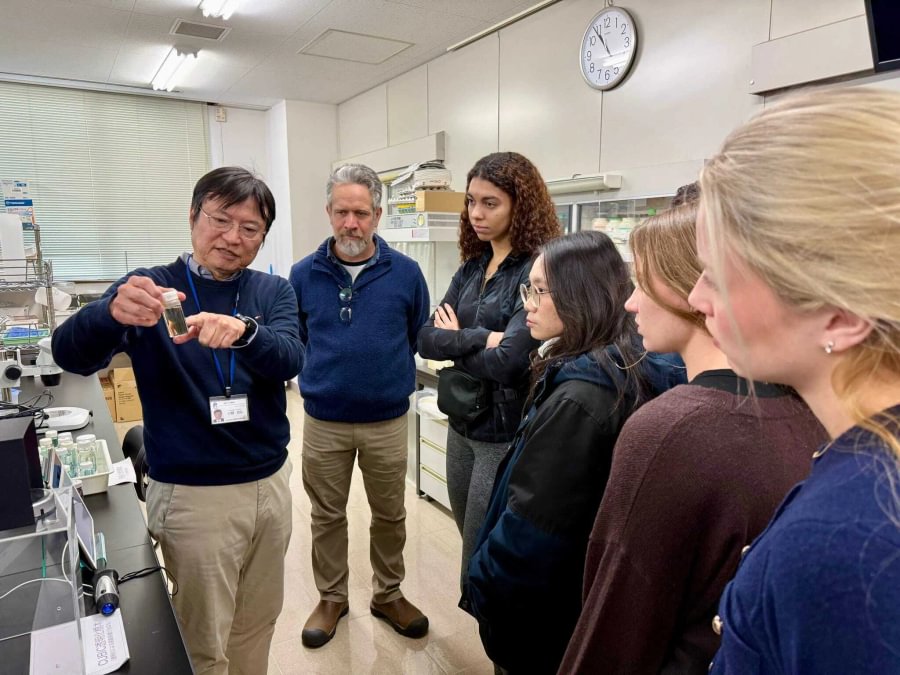 Ryan Kerney and EI Fellows at the RIKEN Center in Kobe, Japan.