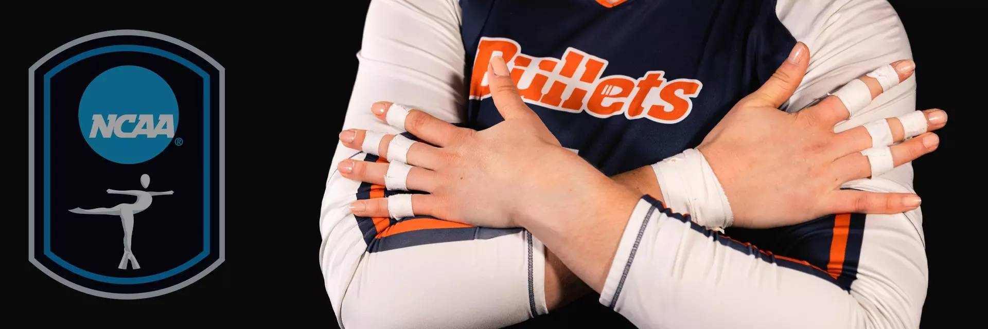 Gettysburg College wrestler in Bullets uniform.