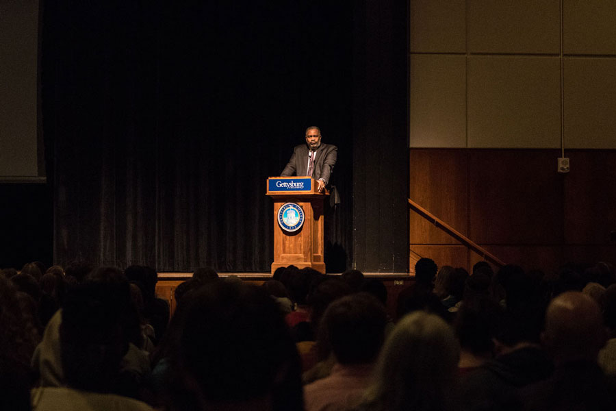Image of Anthony Ray Hinton at Gettysburg College