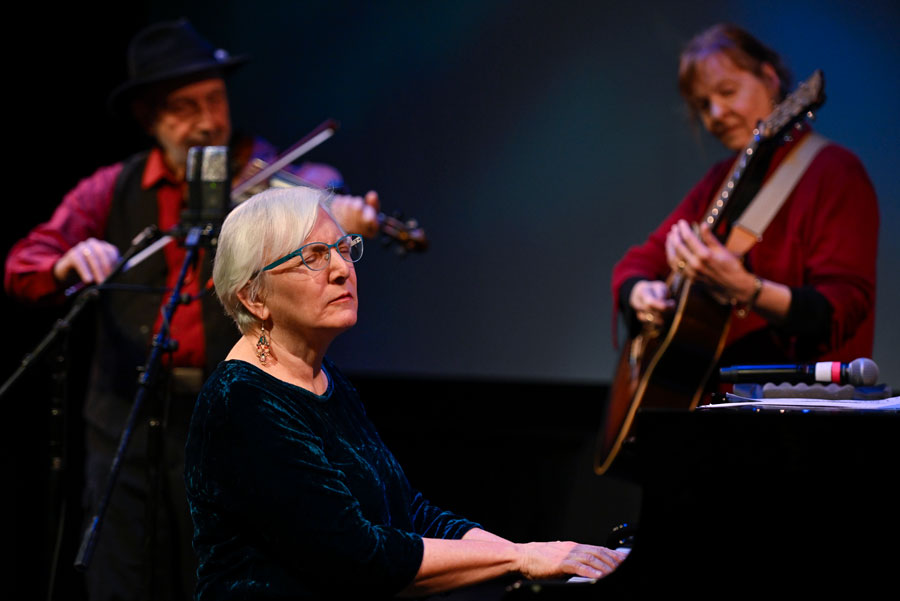 Musicians playing live music