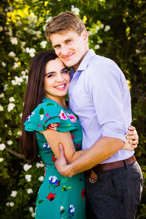 Natasha Maskaly and Robert Finch hugging