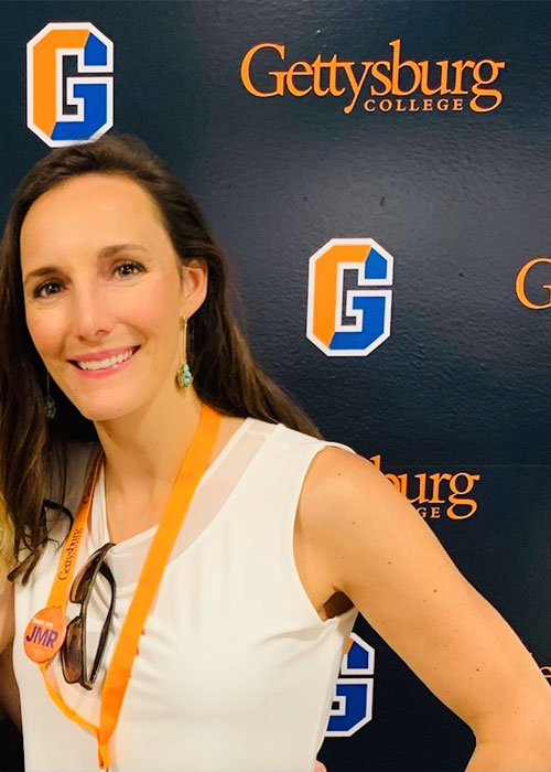 Susan Buckwalter at a Gettysburg college event