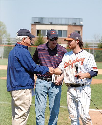 Left to right: Bill and Tommy Kirchhoff and Nate Simon in 2013.