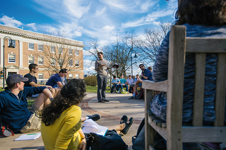 Learning outside