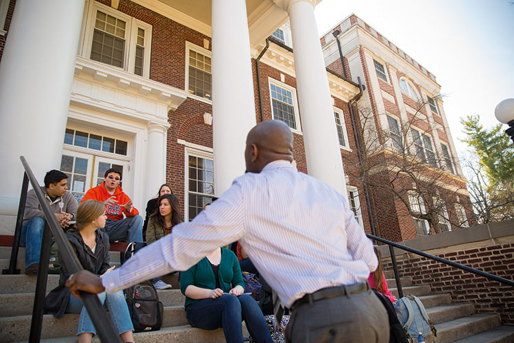 Class outside