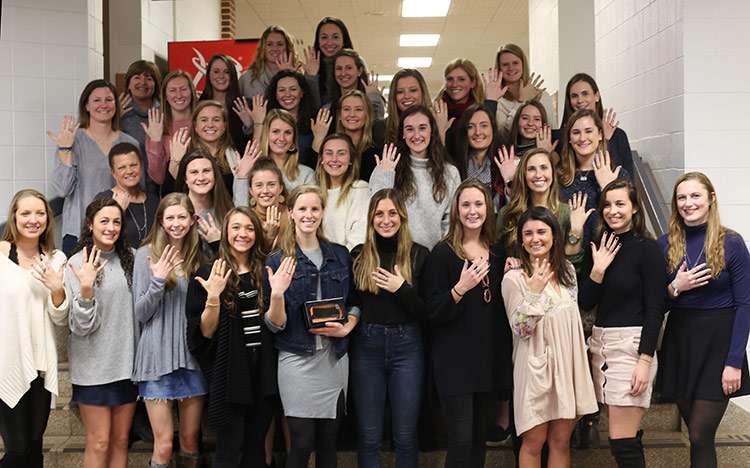 Women's LAX team