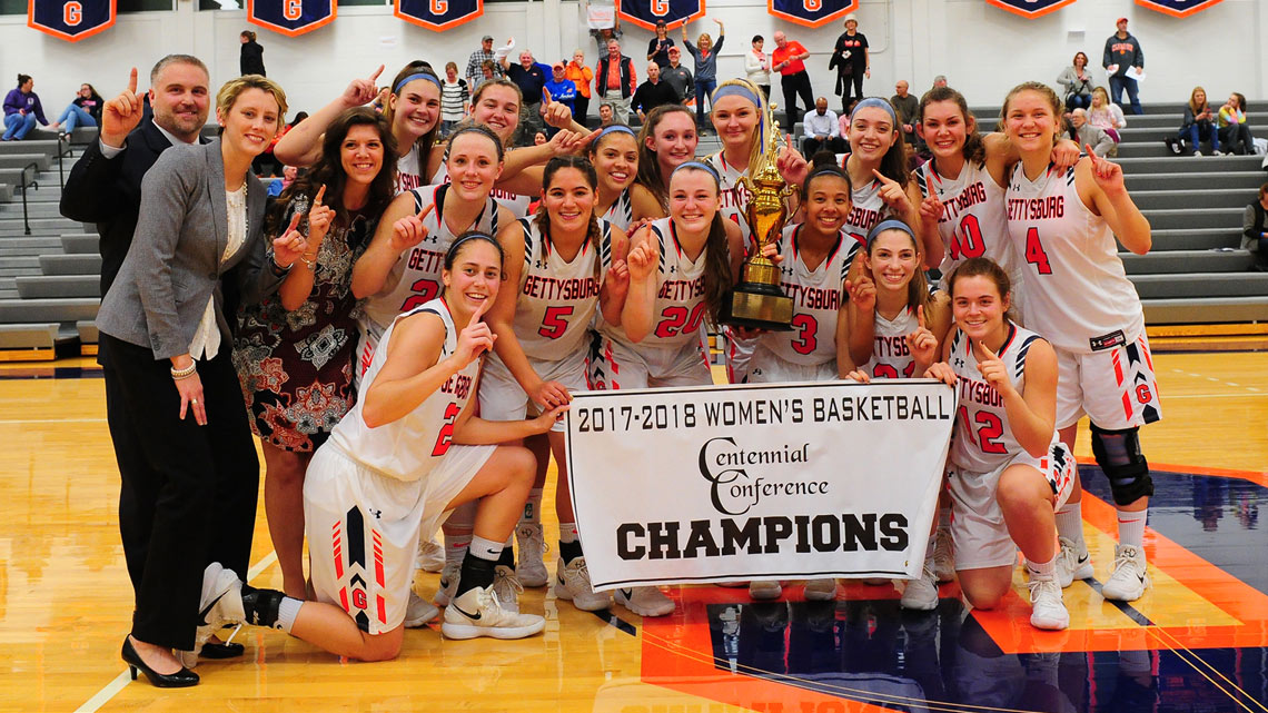 The 2018 Centennial Conference Championship Women's Basketball Team