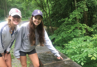 Gettysburg students found a dinosaur print in the military park