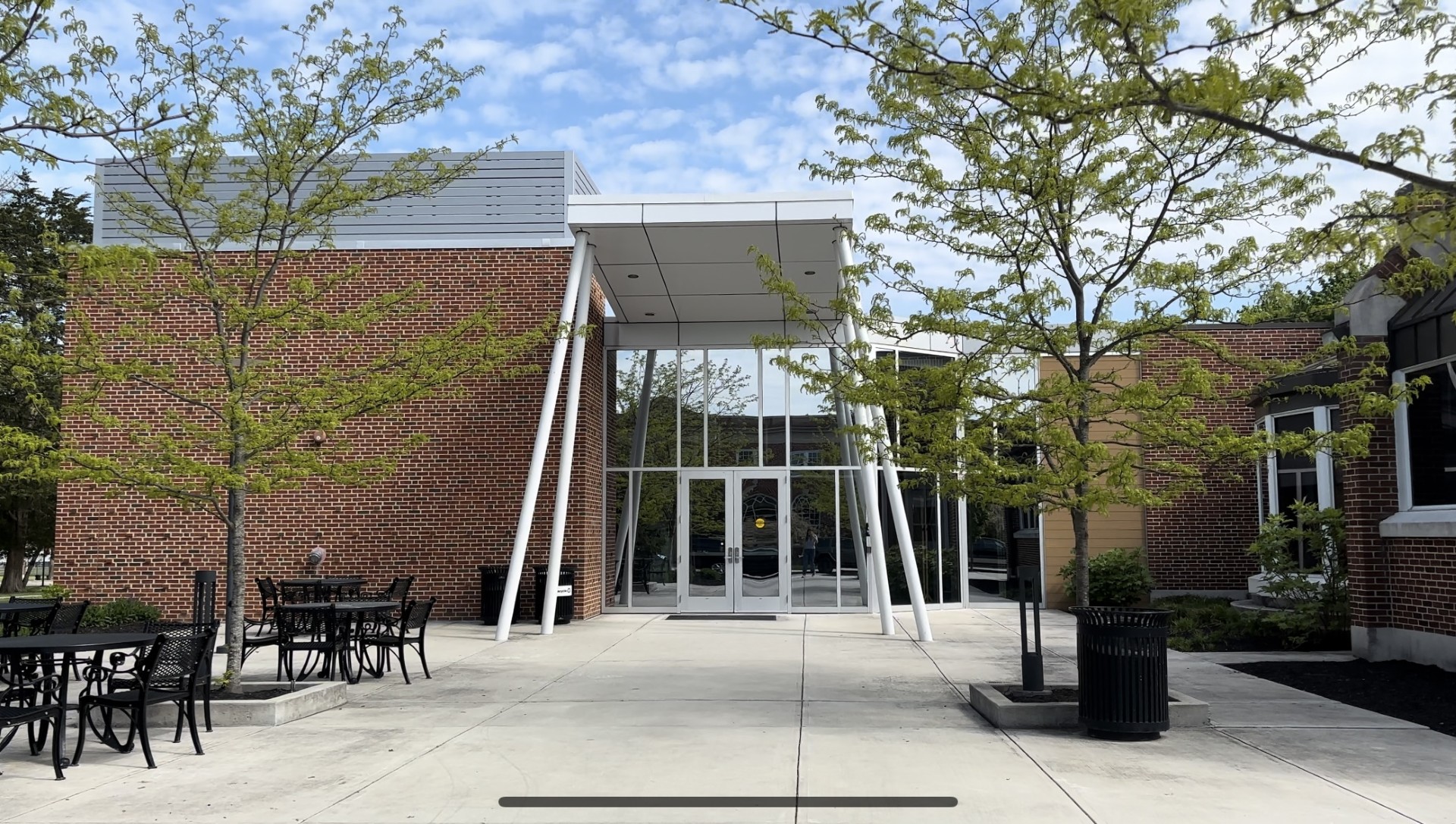 Atrium view from outside