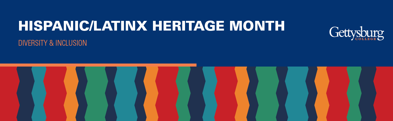 An Hispanic/Latinx Heritage Month banner